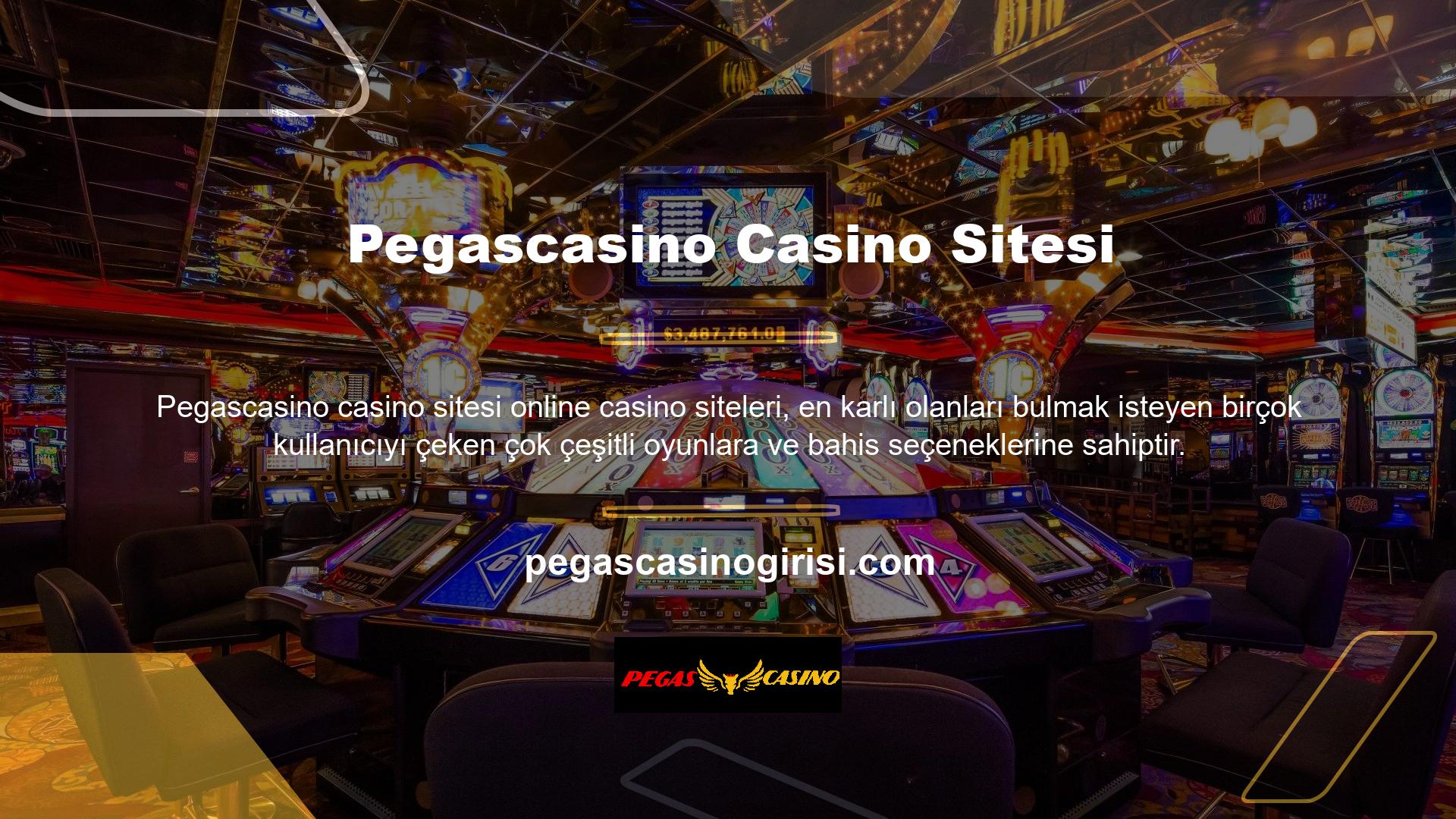 Çeşitli casino biçimleri casino severlerin para kazanmasını sağlar